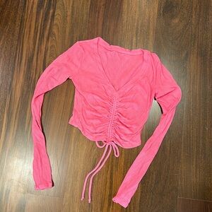 Alo ribbed long sleeve top